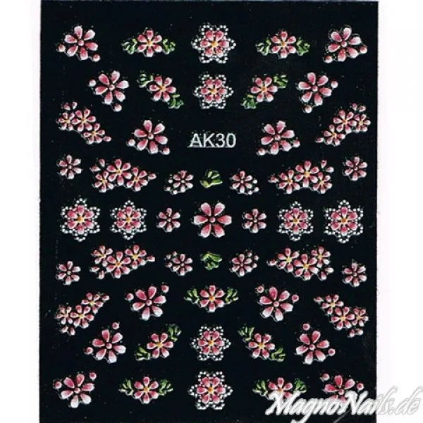 3D Nail Sticker Seblstklebende Aufkleber Nagelsticker Nagelaufkleber