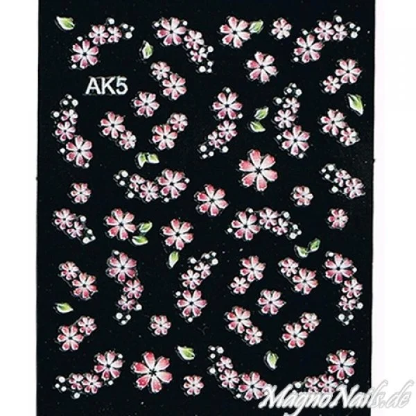 3D Nail Sticker Seblstklebende Aufkleber Nagelsticker Nagelaufkleber