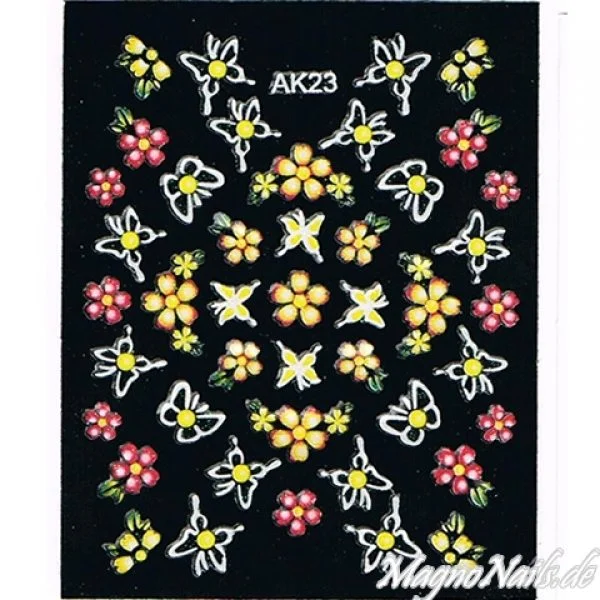 3D Nail Sticker Seblstklebende Aufkleber Nagelsticker Nagelaufkleber