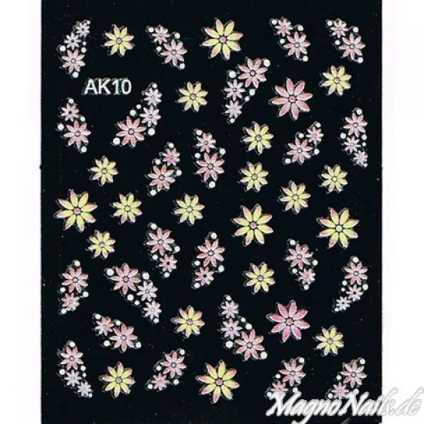 3D Nail Sticker Seblstklebende Aufkleber Nagelsticker Nagelaufkleber