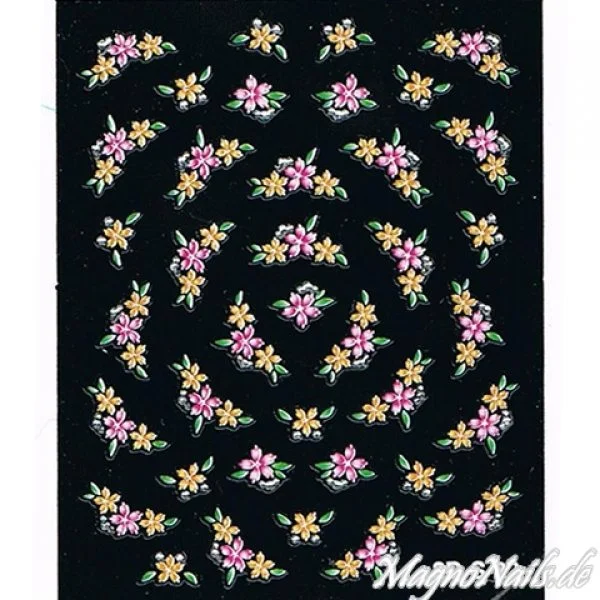 3D Nail Sticker Seblstklebende Aufkleber Nagelsticker Nagelaufkleber