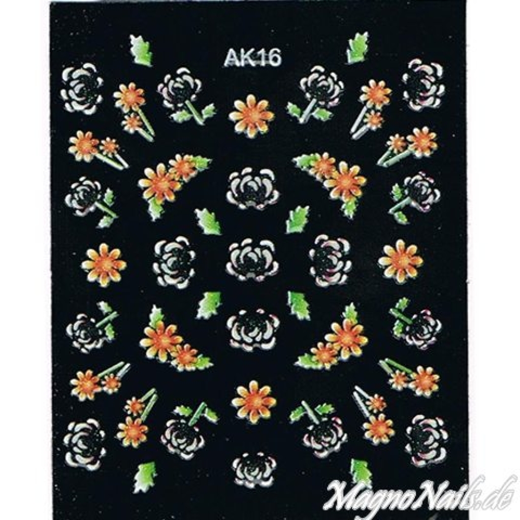 3D Nail Sticker Seblstklebende Aufkleber Nagelsticker Nagelaufkleber