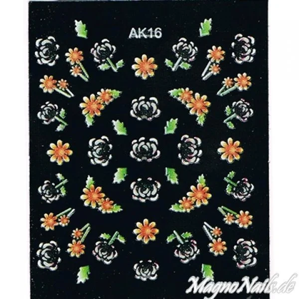 3D Nail Sticker Seblstklebende Aufkleber Nagelsticker Nagelaufkleber