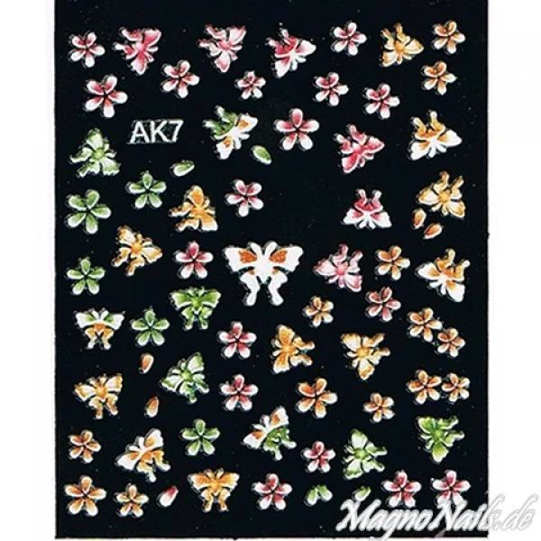 3D Nail Sticker Seblstklebende Aufkleber Nagelsticker Nagelaufkleber