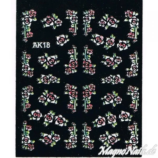 3D Nail Sticker Seblstklebende Aufkleber Nagelsticker Nagelaufkleber