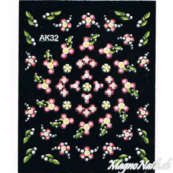 3D Nail Sticker Seblstklebende Aufkleber Nagelsticker Nagelaufkleber