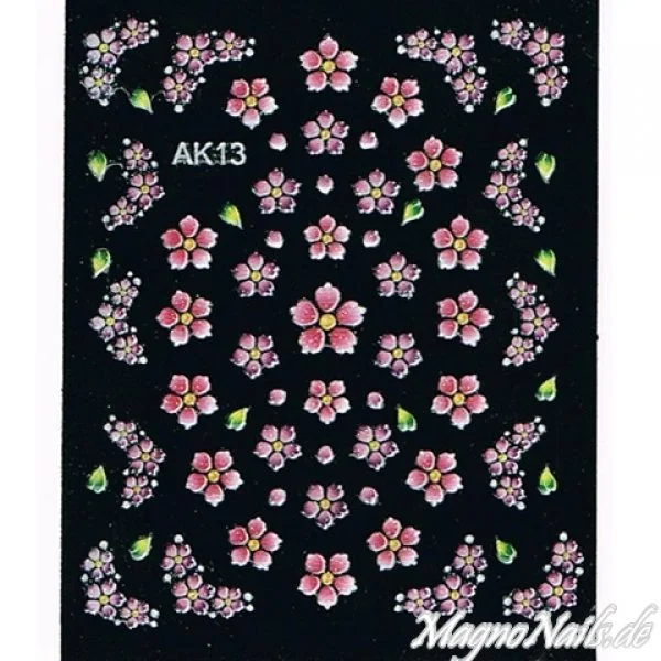 3D Nail Sticker Seblstklebende Aufkleber Nagelsticker Nagelaufkleber