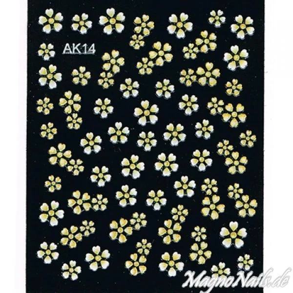 3D Nail Sticker Seblstklebende Aufkleber Nagelsticker Nagelaufkleber