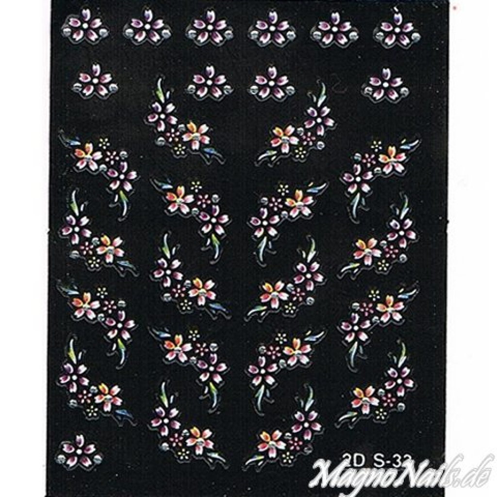 3D Nail Sticker Seblstklebende Aufkleber Nagelsticker Nagelaufkleber