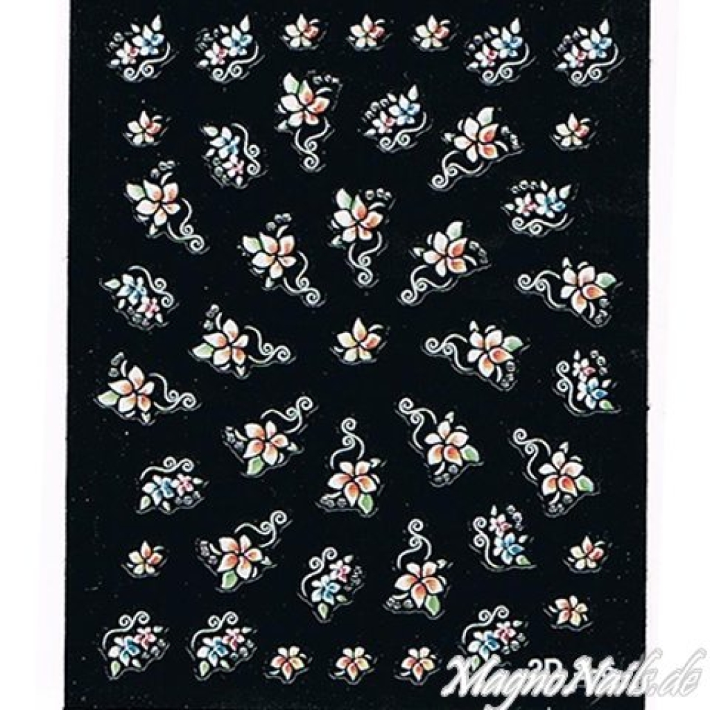 3D Nail Sticker Seblstklebende Aufkleber Nagelsticker Nagelaufkleber
