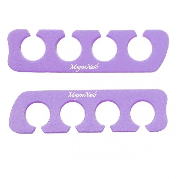 2 x Zehenspreizer lavendel Nagelstudio Zubehör Fusspflege Fußpflege