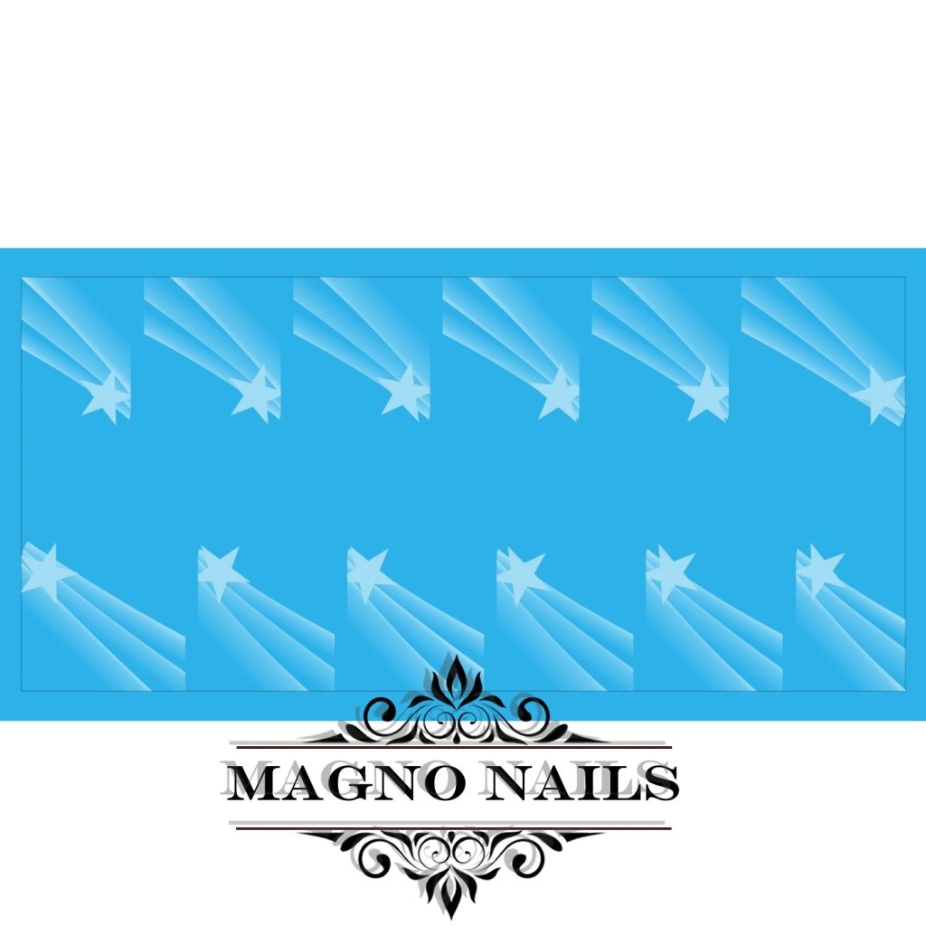 Nail Art Water Airbrush Sticker Wasser Tattos  French Streifen Stern