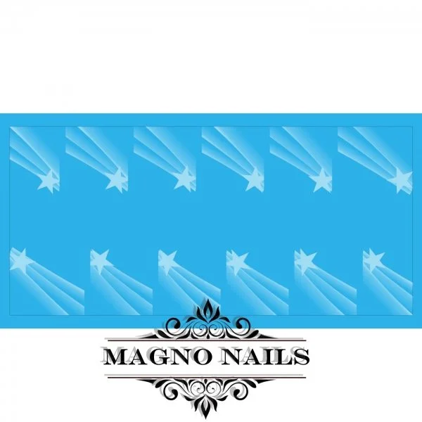 Nail Art Water Airbrush Sticker Wasser Tattos French Streifen Stern