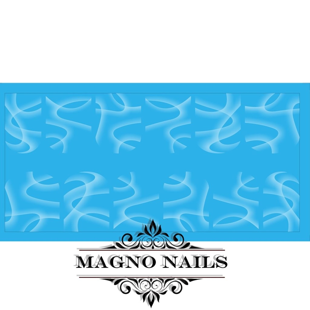 Nail Art Water Airbrush Sticker Wasser Tattos Streifen