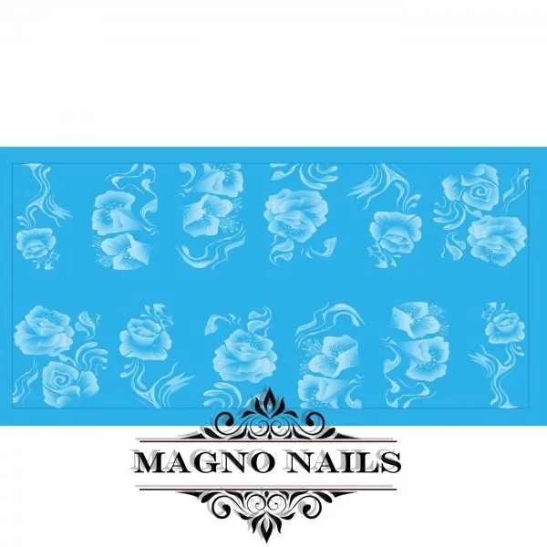 Nail Art Water Airbrush Sticker Wasser Tattos Blumen