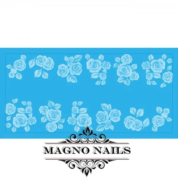 Nail Art Water Airbrush Sticker Wasser Tattos Blumen