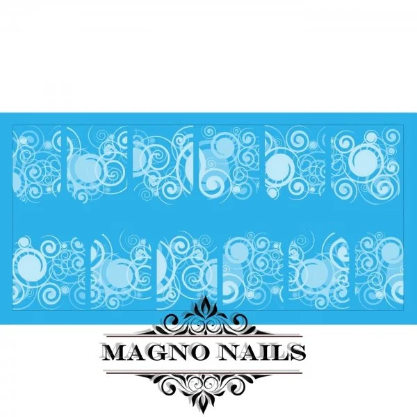 Nail Art Water Airbrush Sticker Nageltatto Nageldesign Wasser Tattos Aufkleber Nageldesign