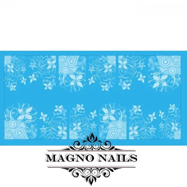 Nail Art Water Airbrush Sticker Wasser Tattos Blumen