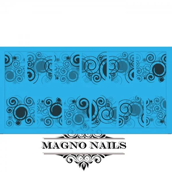 Nail Art Water Airbrush Sticker Nageltatto Nageldesign Wasser Tattos Aufkleber Nageldesign