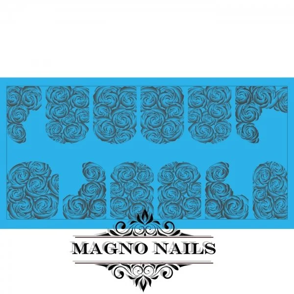 Nail Art Water Airbrush Sticker Nageltatto Nageldesign Wasser Tattos Aufkleber Nageldesign