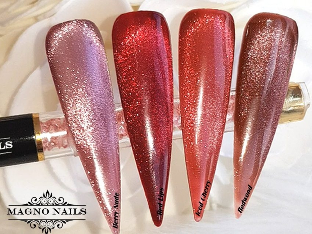 UV Gel - Platinium Cat Eye - Iced Cherry