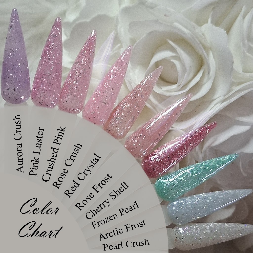 Aurora Shell - Crushed Marmor Gele