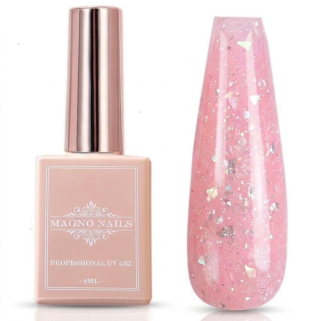 UV Gel - 5716 - Marmor Glam Gel - Rose Crush