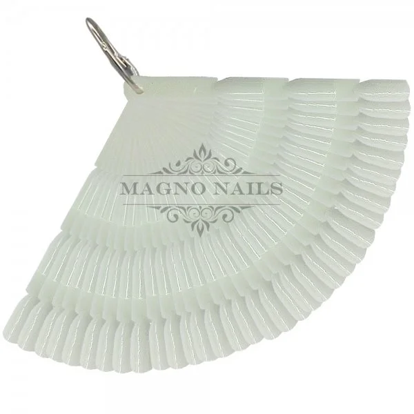 3er Tip Präsentationsdisplay Bambus - 50er Set natur Tip Fächer Color Pops