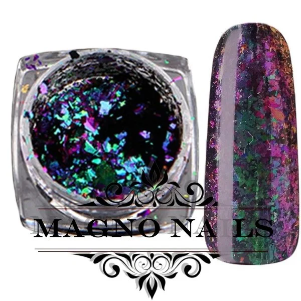 Chrome Flakes - Chameleon Flakes Nail Art Nailart Flocken
