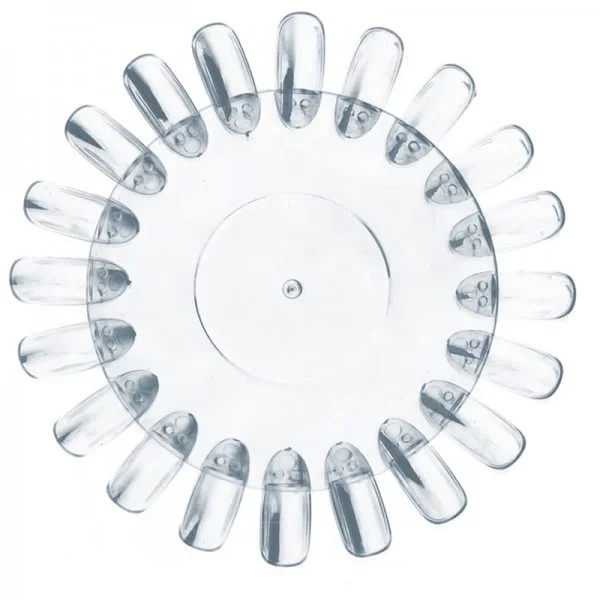 Color Chart - Demonstrationssdisplay mit 20 abnehmbaren Tips
klar