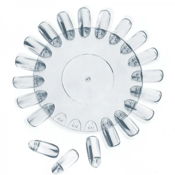  Color Chart - Demonstrationssdisplay mit 20 abnehmbaren Tips
klar