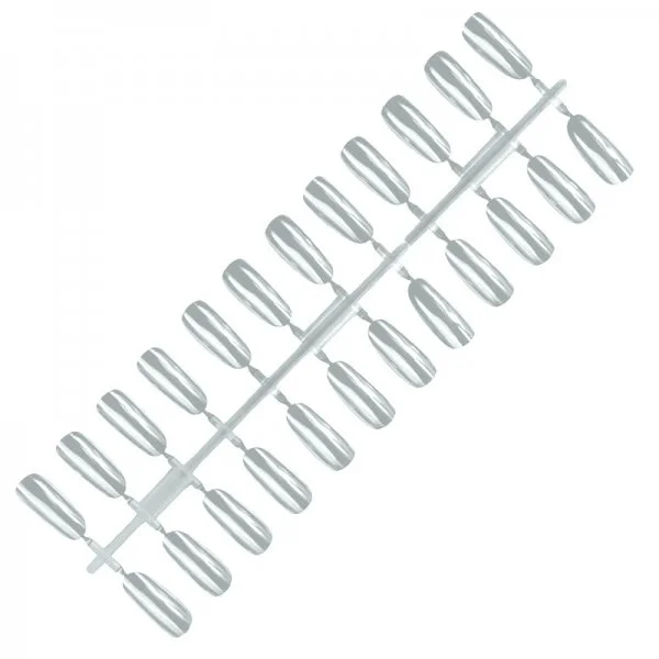 Präsentation Tips rund mit 240 Tips Klar Nageldesign Nägel Nails Nagelstudio