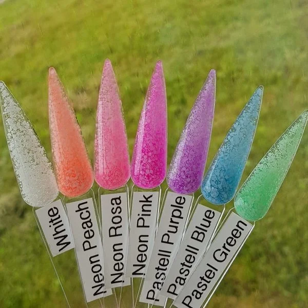 Neon Paletten Gele - Sommernägel