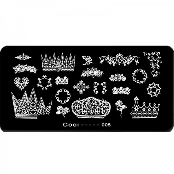 Stamping Schablone A01