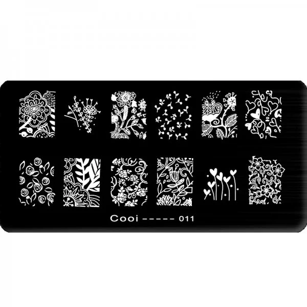 Stamping Schablone A01