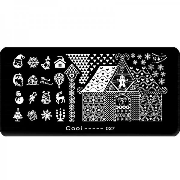 Stamping Schablone A01