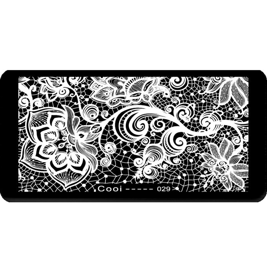Stamping Schablone A01