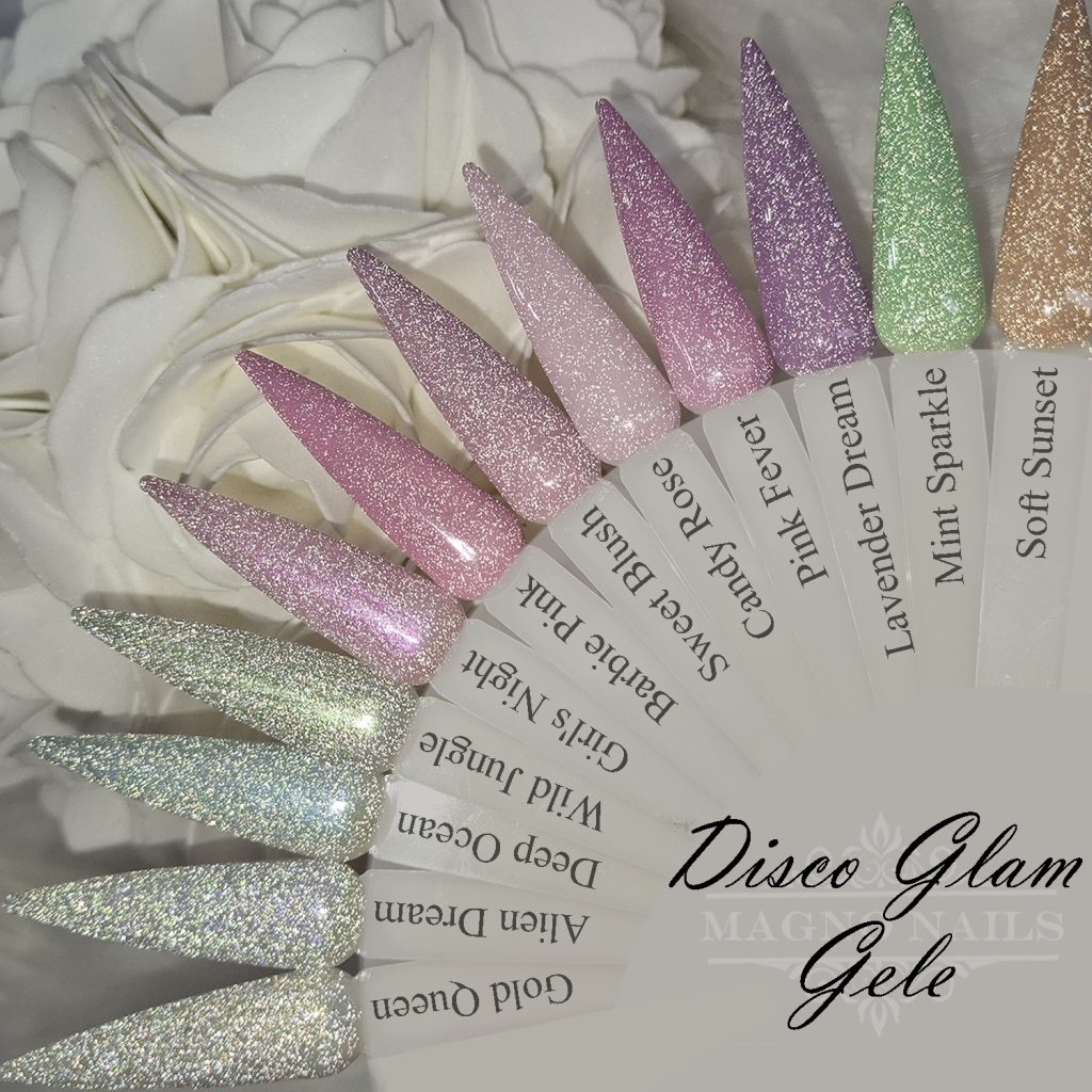 UV Gel - Disco Glam Gel - 5350 - Barbie Pink