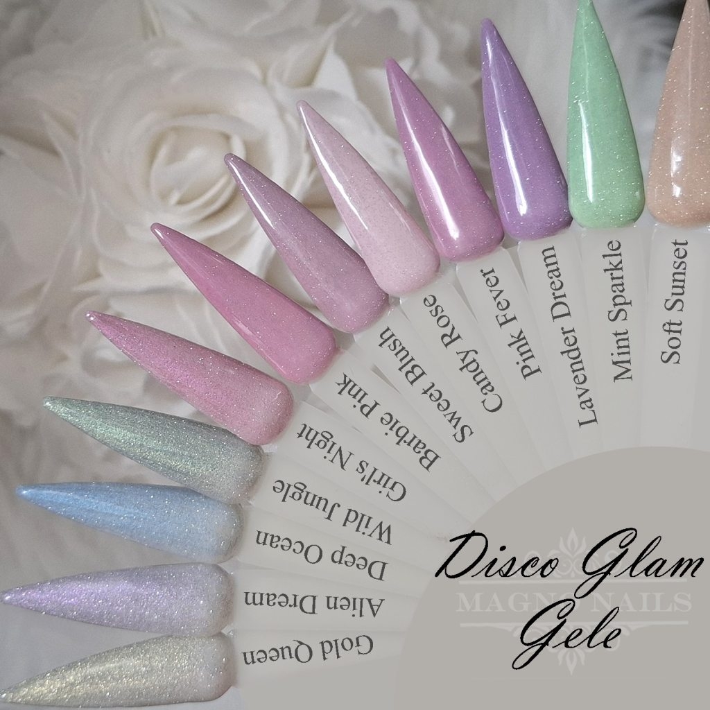 UV Gel - Disco Glam Gel - 5351 - Lavender Dream