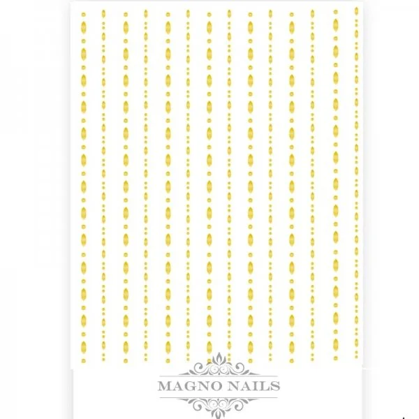 3D Flex Sticker Gold - Flexible Zierstreifen Selbstklebende Nagelaufkleber Nagelsticker Nail Art