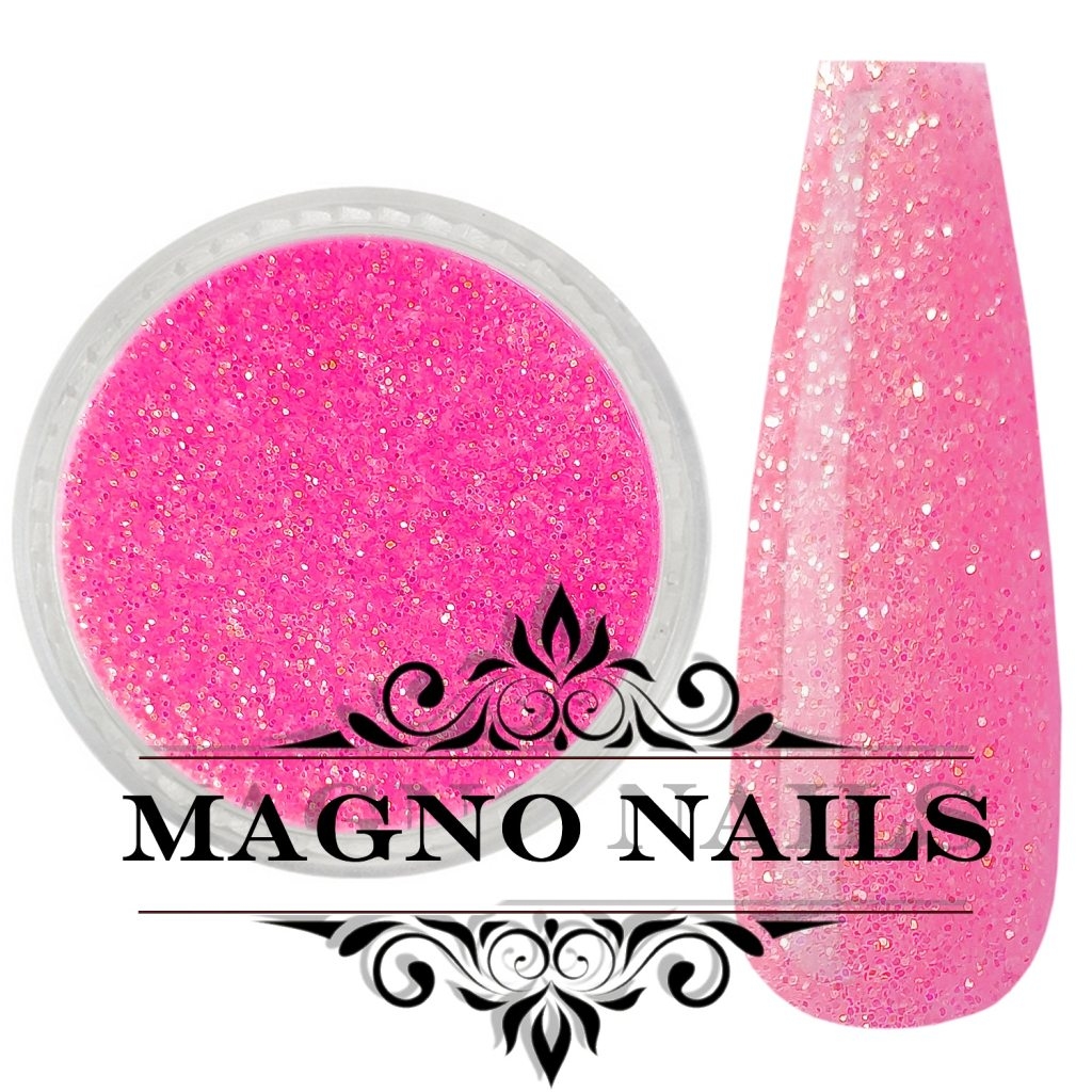 Nail Art Multi Glitter - neonpink fine fein  Nägel Nails Nailart Nageldesign Nagel Glitzer