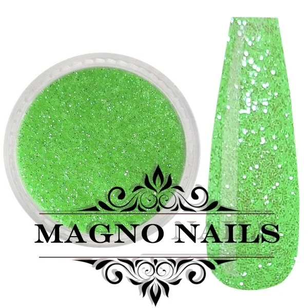 Nail Art Multi Glitter apfelgrün fein fein Nägel Nails Nailart Nageldesign Nagel Glitzer