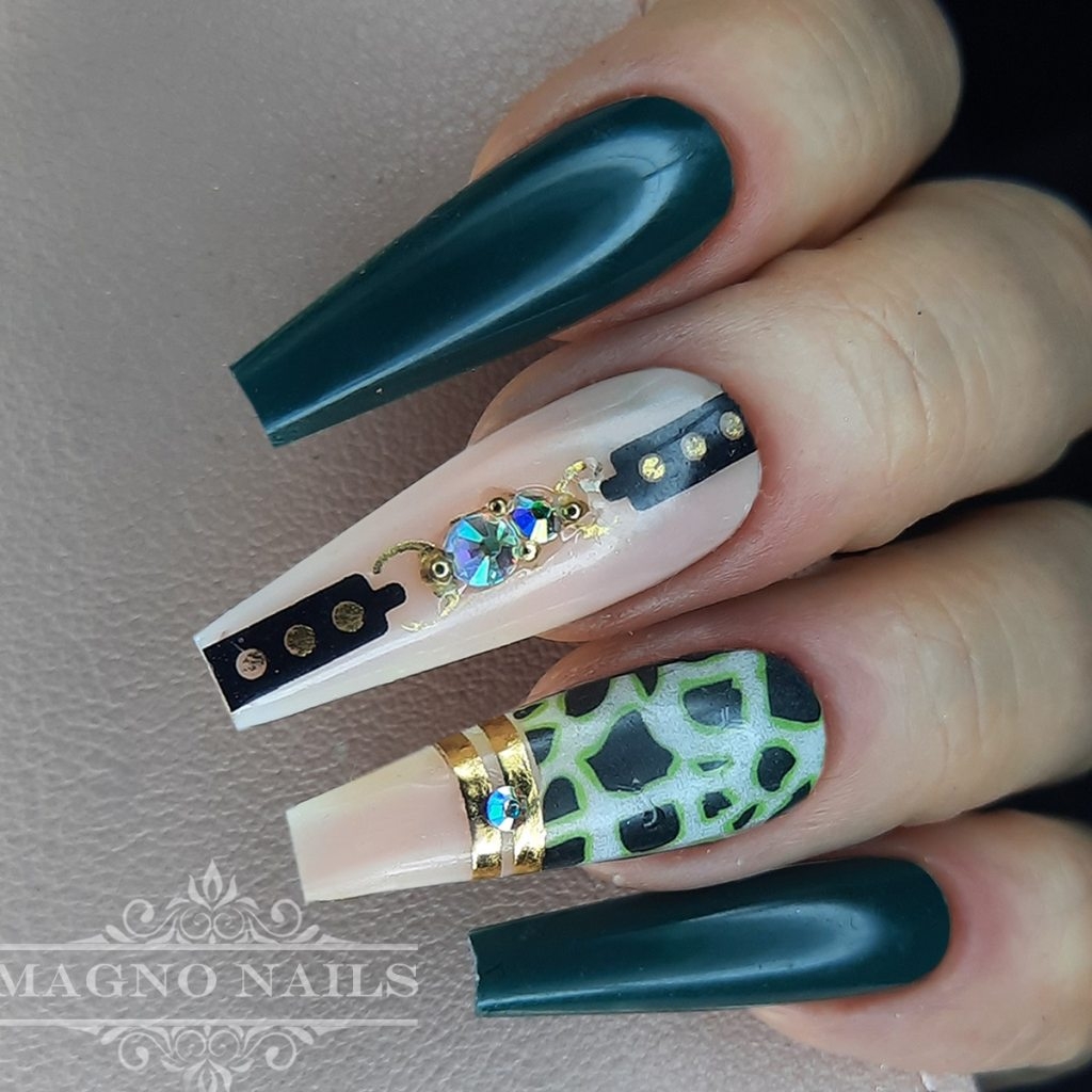 UV Gel - 634 - Farb Gel Dark Green