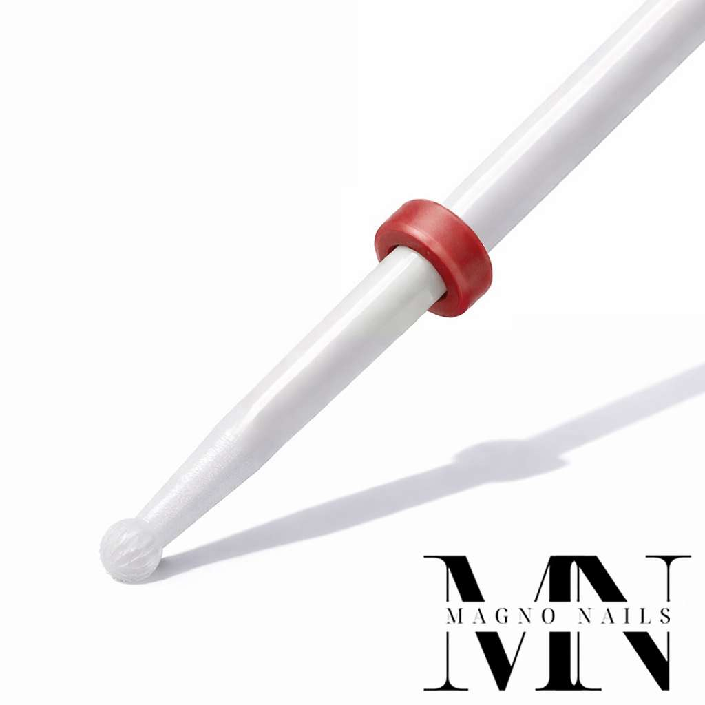 Keramik Fräser Aufsatz - Maniküre Bit Kugel