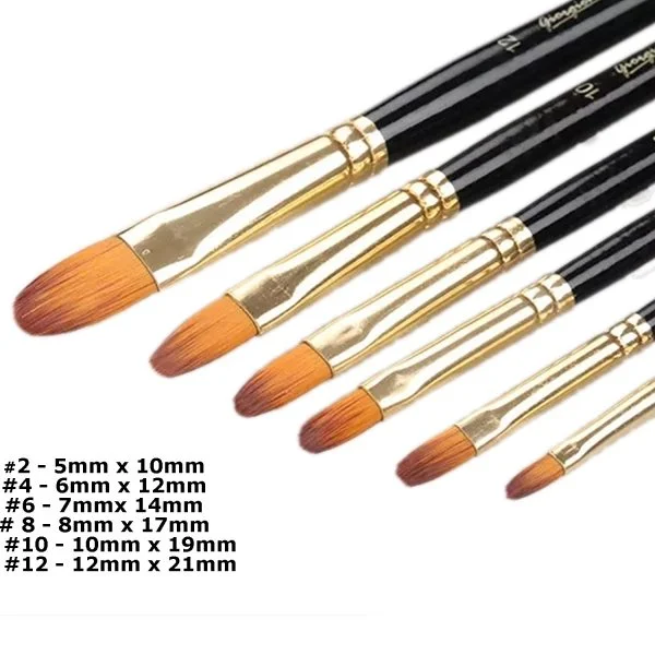 Künstler Pinsel Set - dunkelblau Nail Nagelstudio Hilfsmittel Werkzeug Nägel