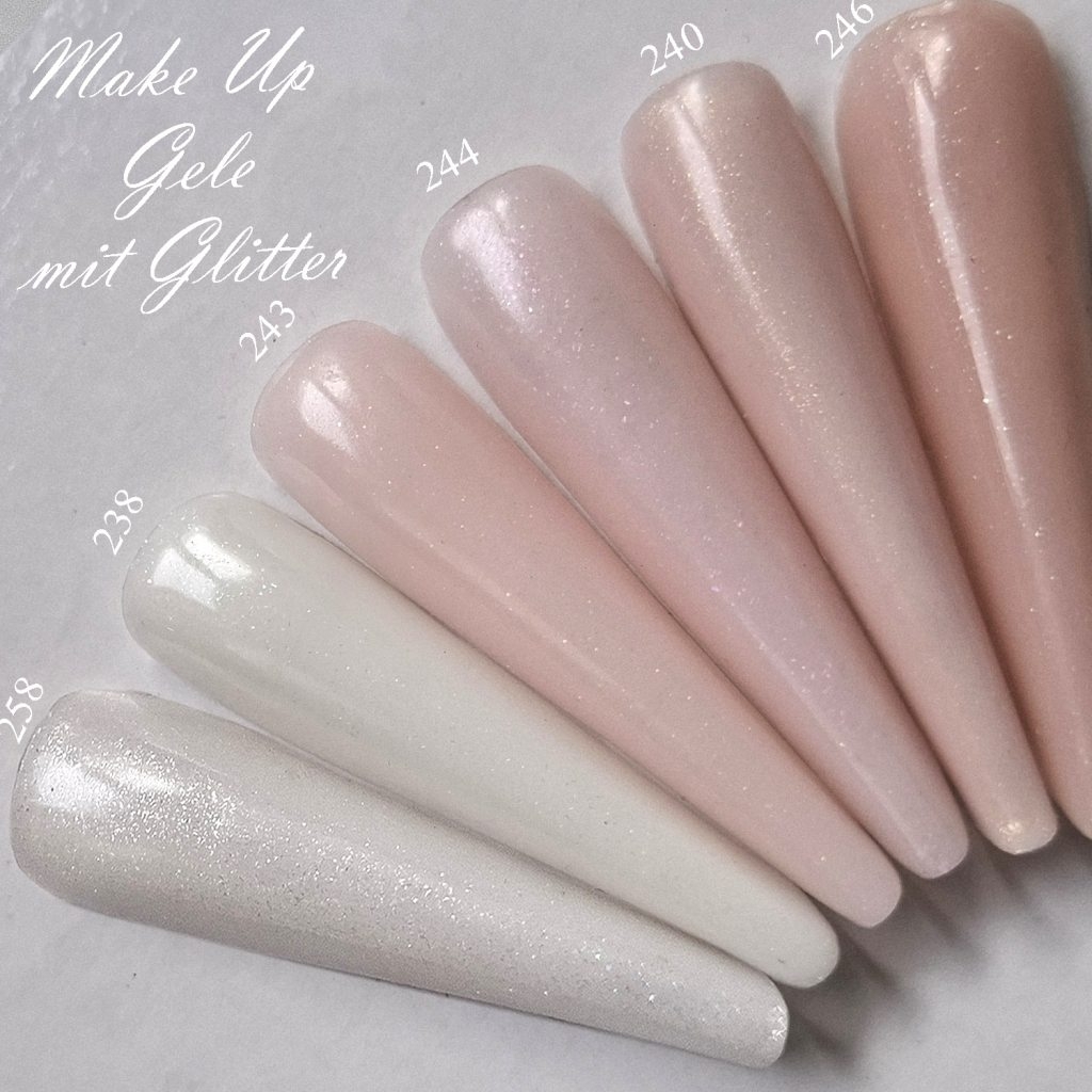 UV Gel - 244 - Aufbau Make Up Gel - Glamourous Rose