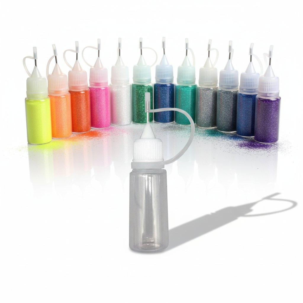 Nail Art Flasche leer Nadelflasche Nadel Nageldesign