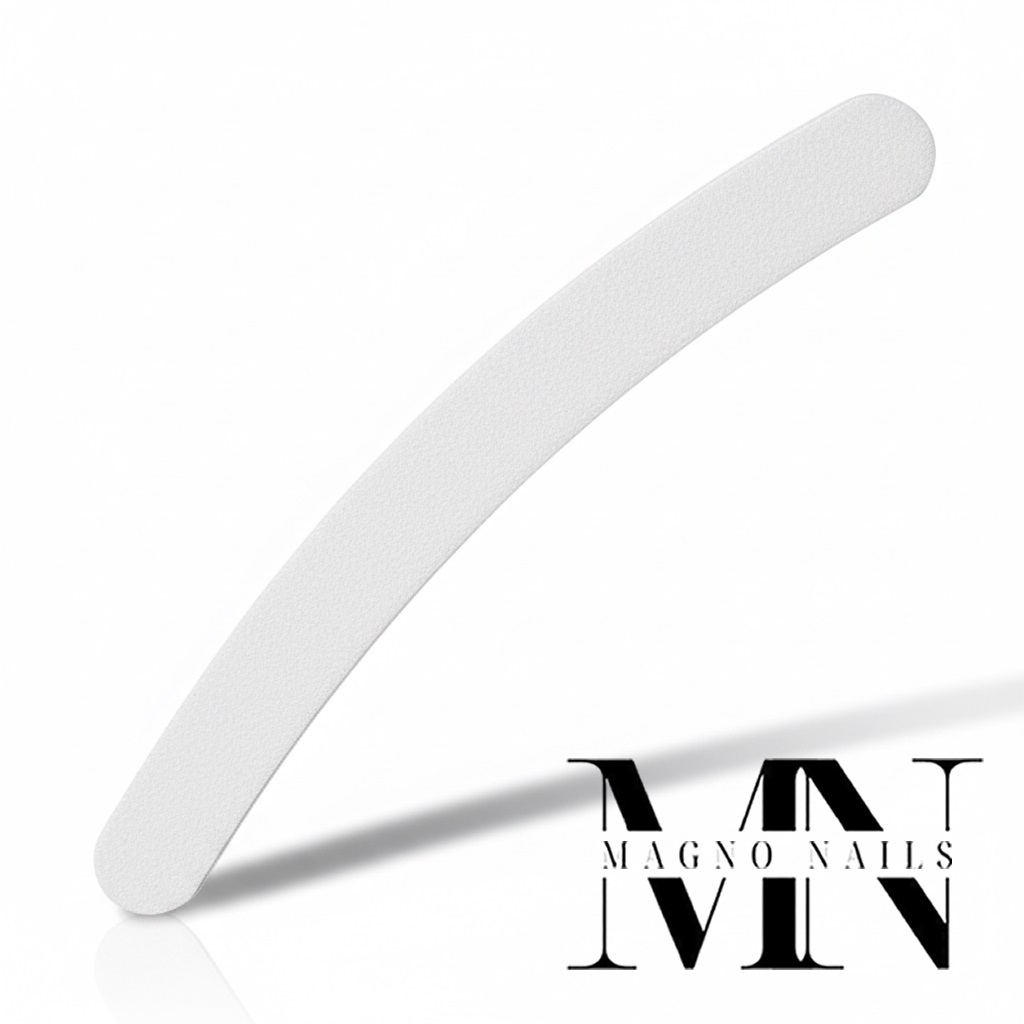 Feile weiß gebogen - Bananenfeilen - Bananen Feilen