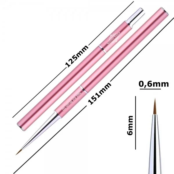 Designer Nail Art Pinsel - Nail Art Brush 00 Nageldesign Nägel Nail