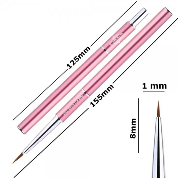 Designer Nail Art Pinsel - Nail Art Brush 001 Nageldesign Nägel Nail